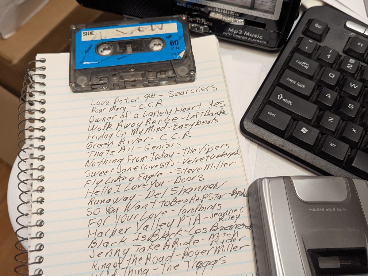 Found Mix Tape With Same Songs That Are In My&nbsp;Novel