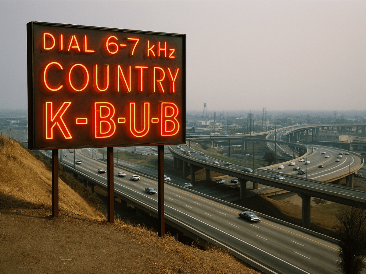 MORE A-I SHENANIGANS: MEET LOVABLE LANCE, COUSIN CLYDE, THE PACHYDERM (L. E. FANTT) & K-B-U-B’s&nbsp;SIGN